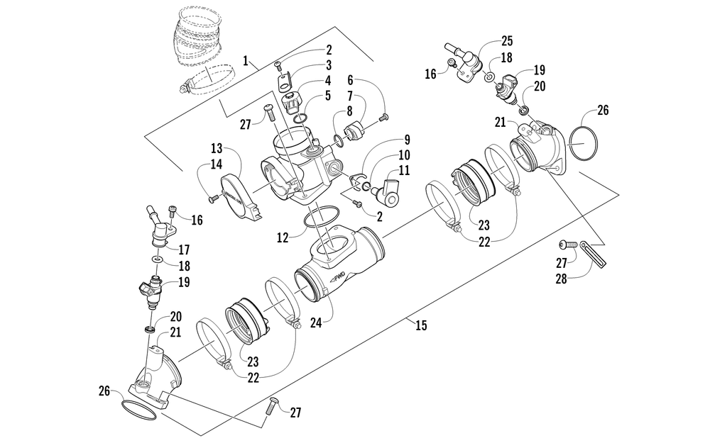 Throttle body assembly