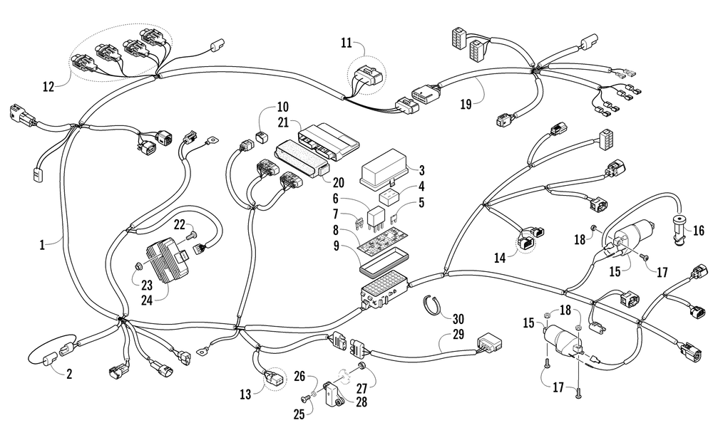 Wiring harness assembly