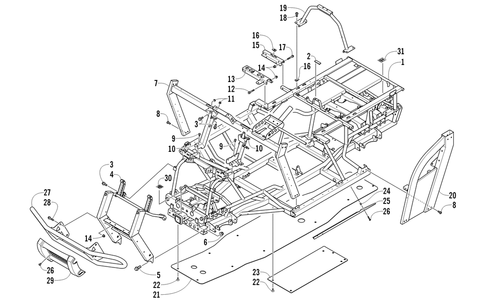 Frame and related parts