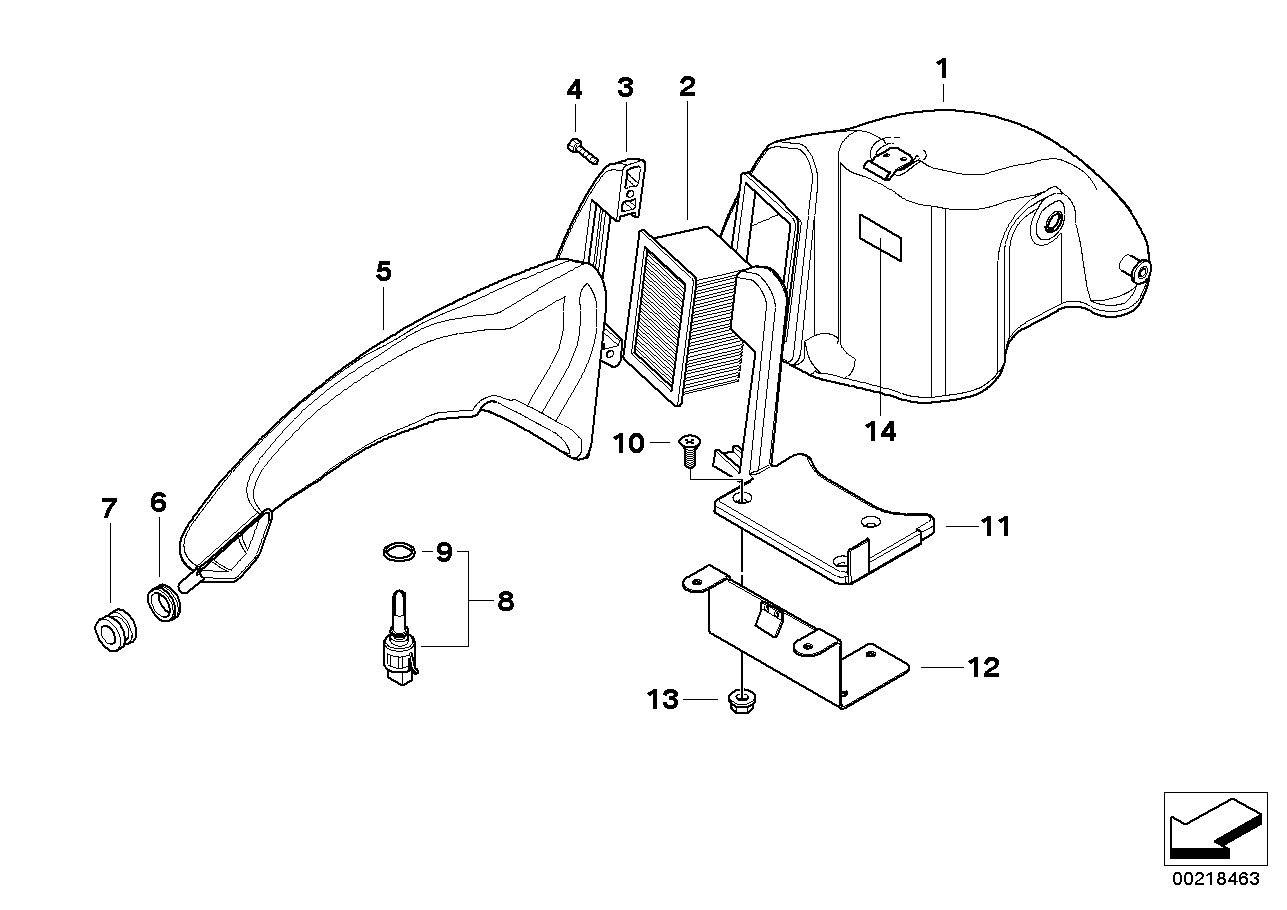 Intake sound system