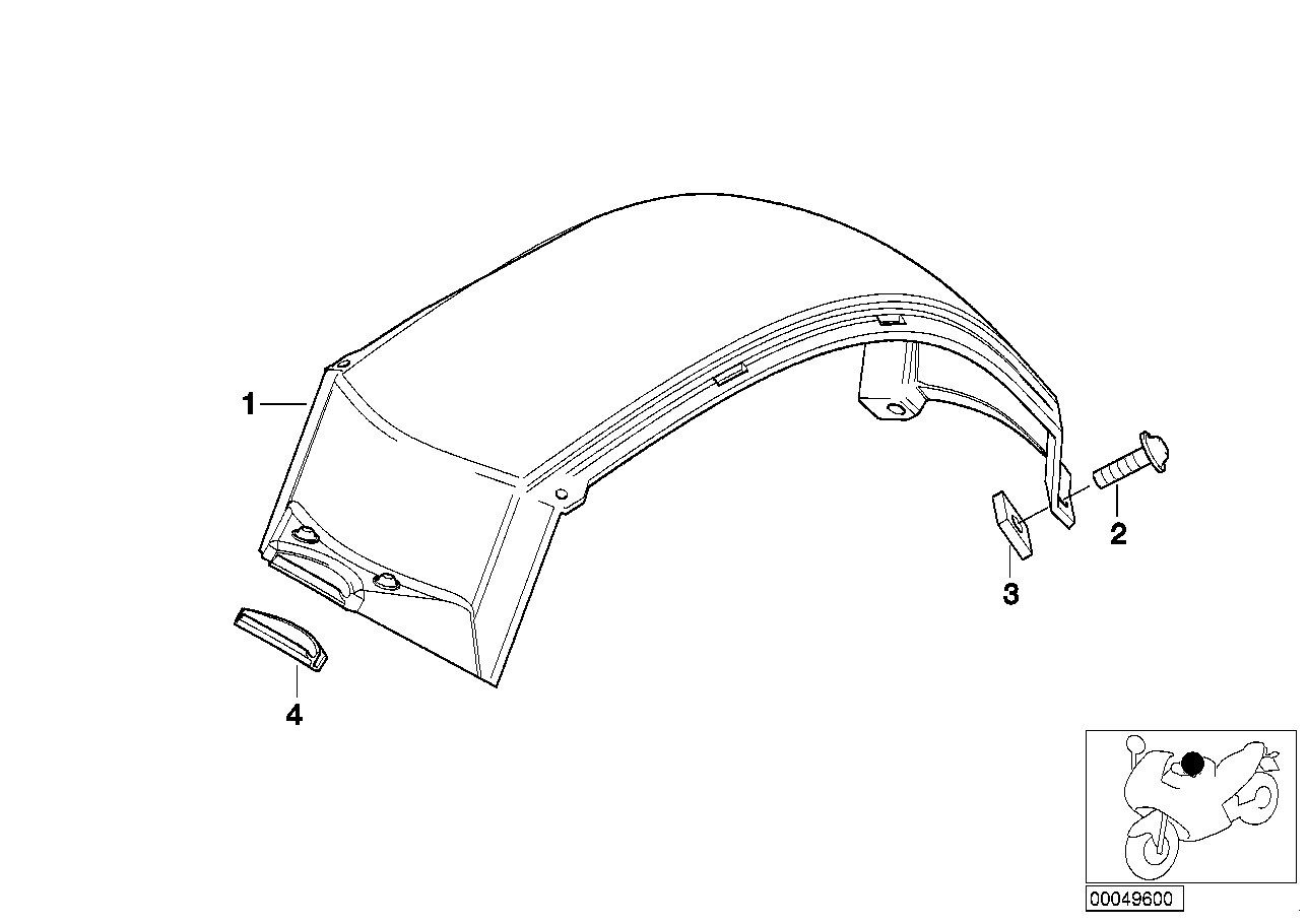 Covering fuel tank