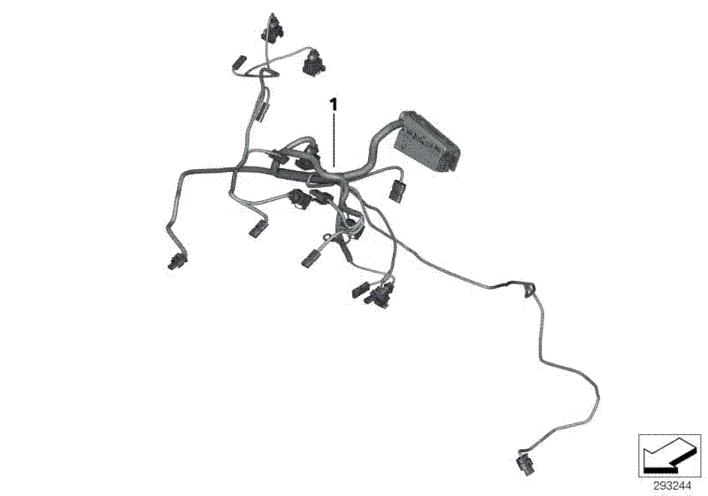 Engine wiring harness