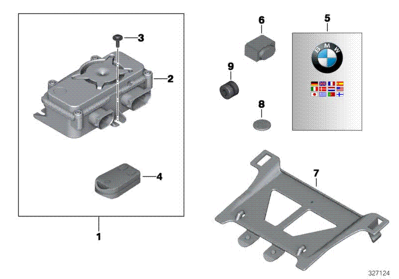 Retrofit antitheft alarm system