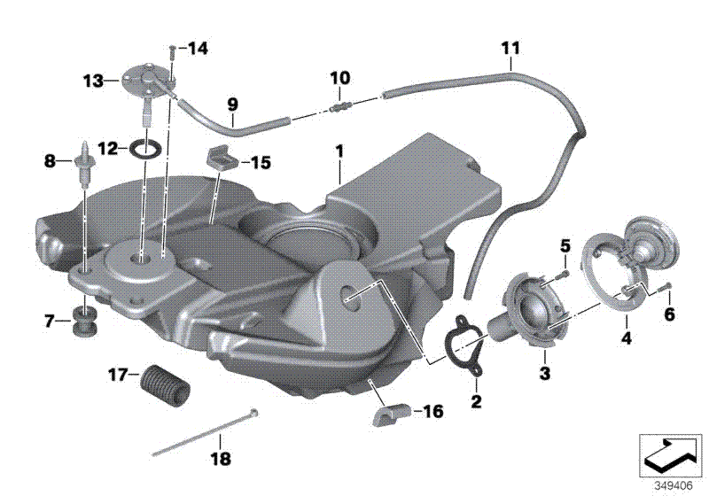 Fuel tank_mounting parts