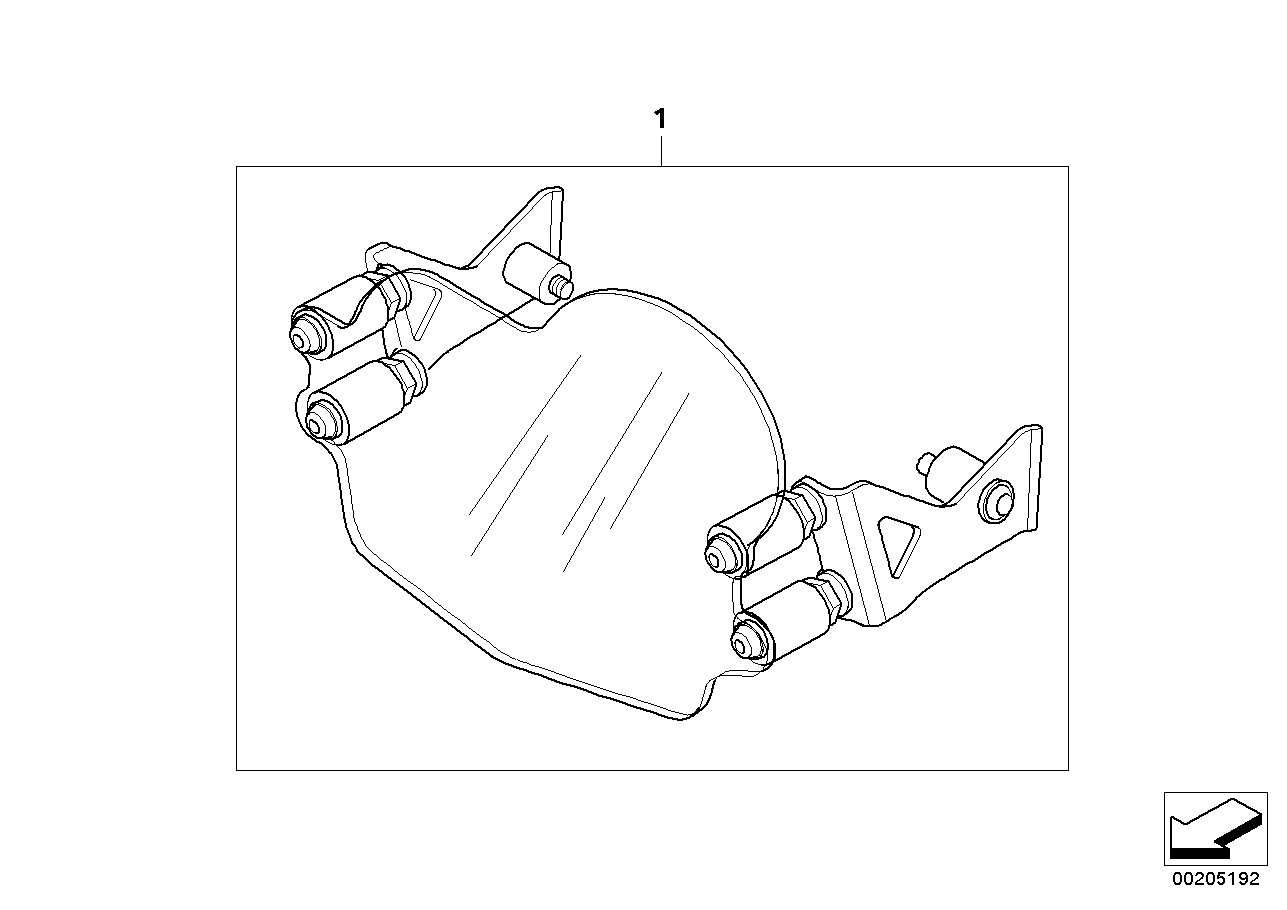 Set, offroad driving light stone guards