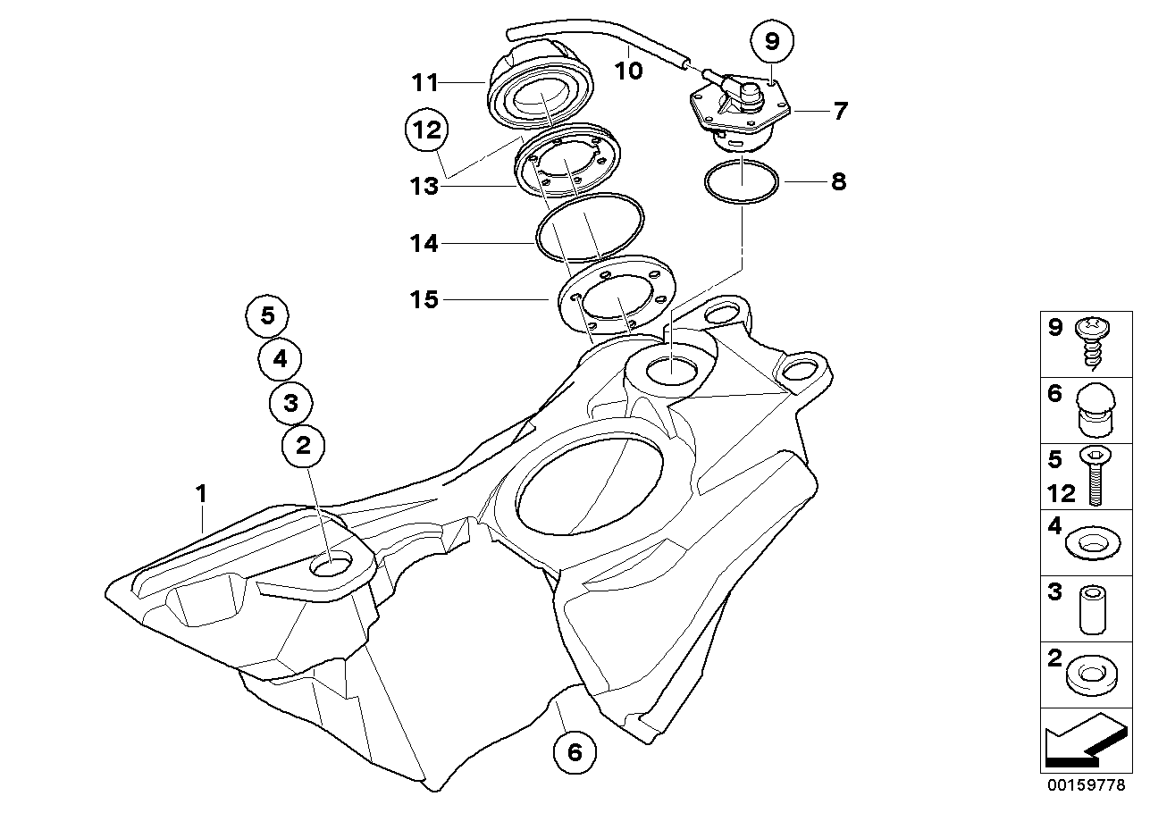 Fuel tank_mounting parts