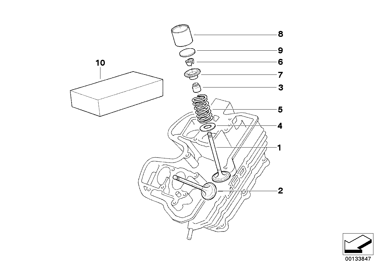 Timing gear - intake valve_exhaust valve