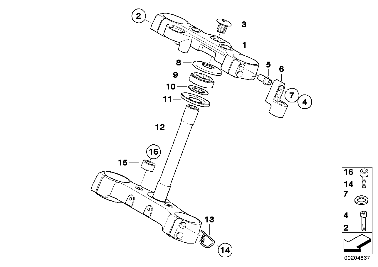 Fork bridge