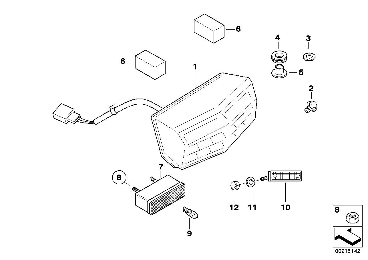 Led taillight