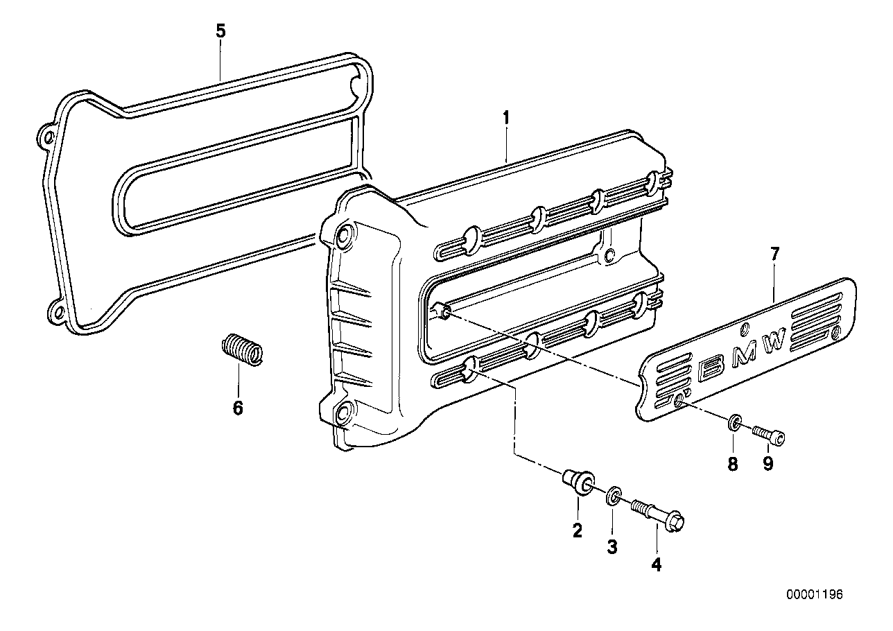 Cylinder head cover