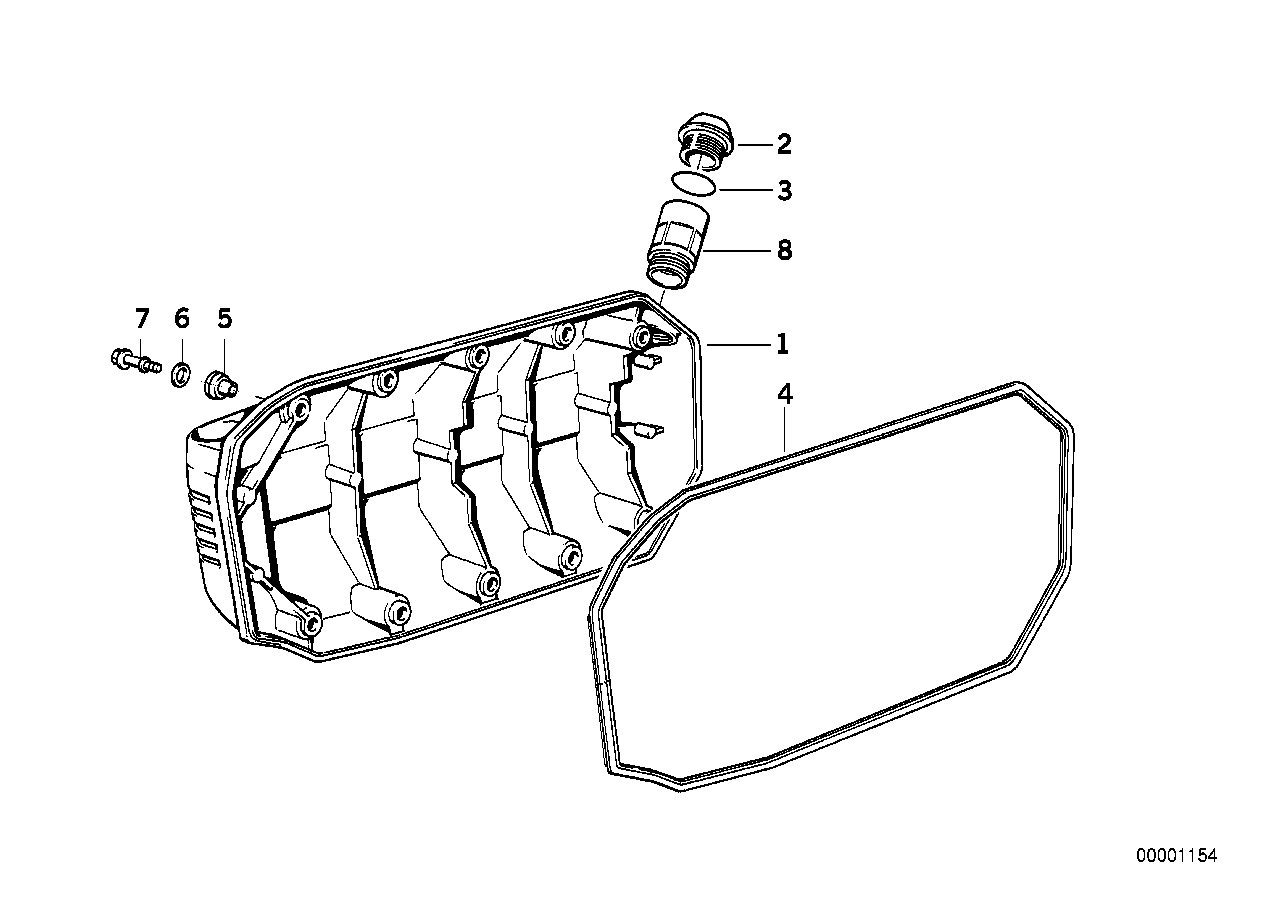 Crank case cover