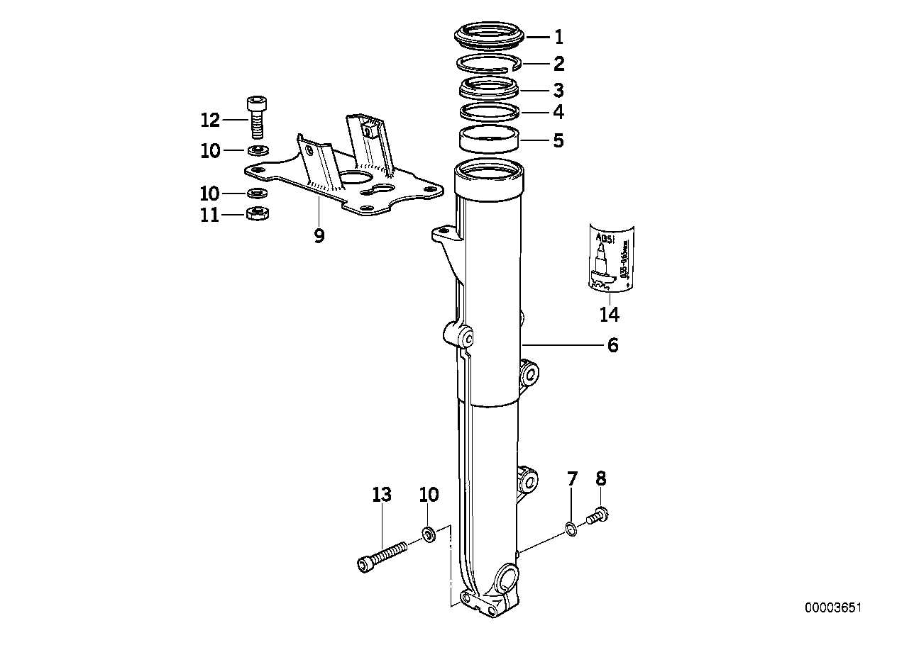 Fork slider