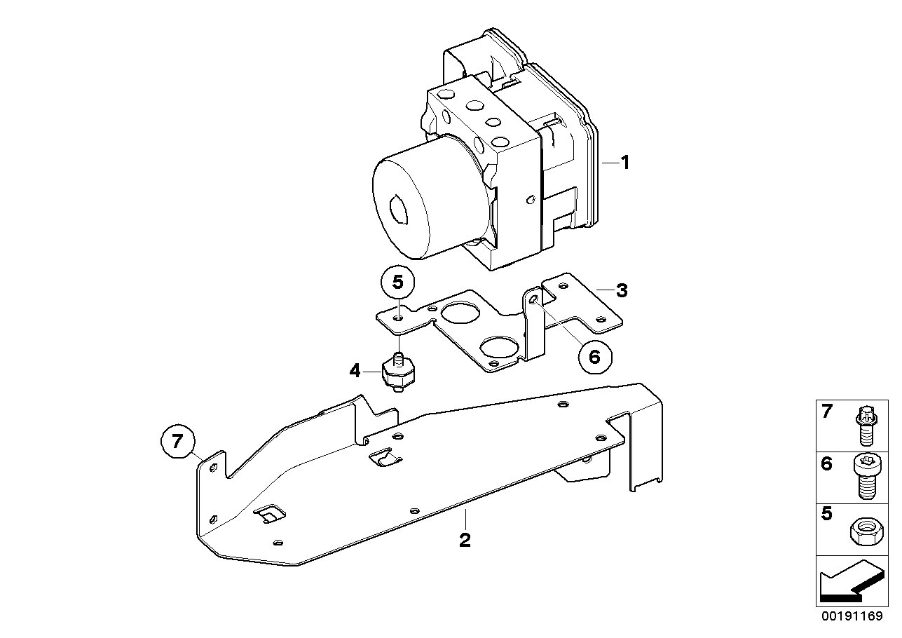 Pressure modulator i-abs generation 2