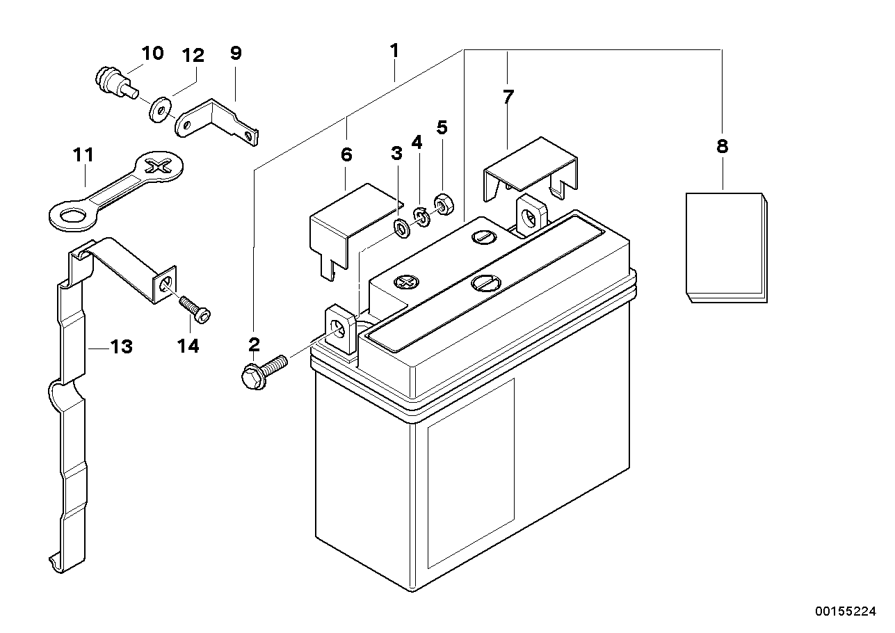 Battery, maintenance-free