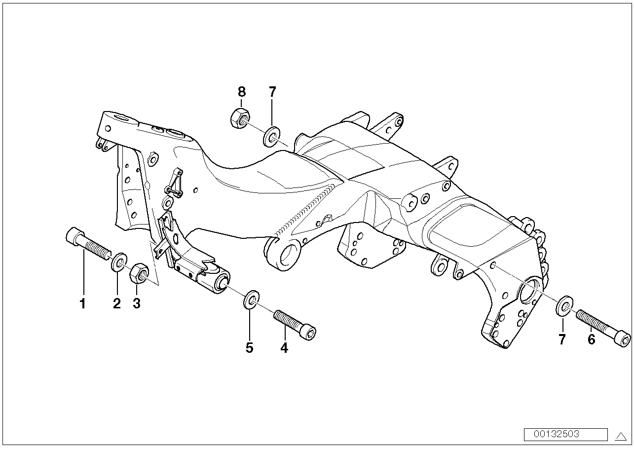 Engine suspension