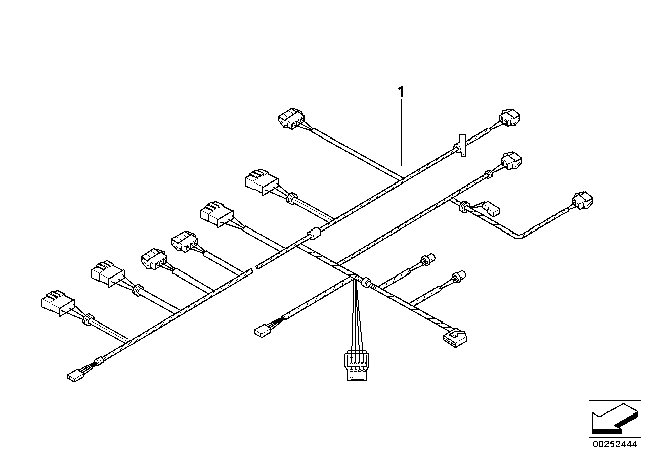 Engine wiring harness