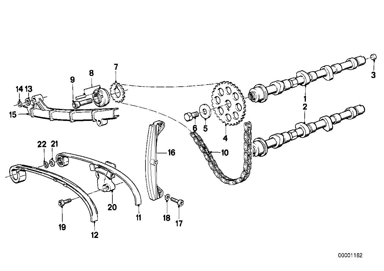 Timing gear - cam shaft_chain drive