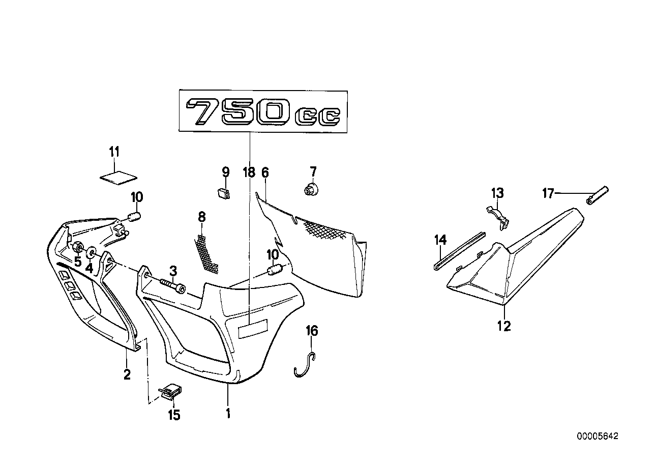 Radiator trim_battery cover