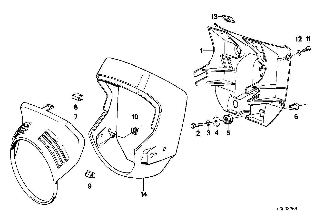 Cockpit trim panel