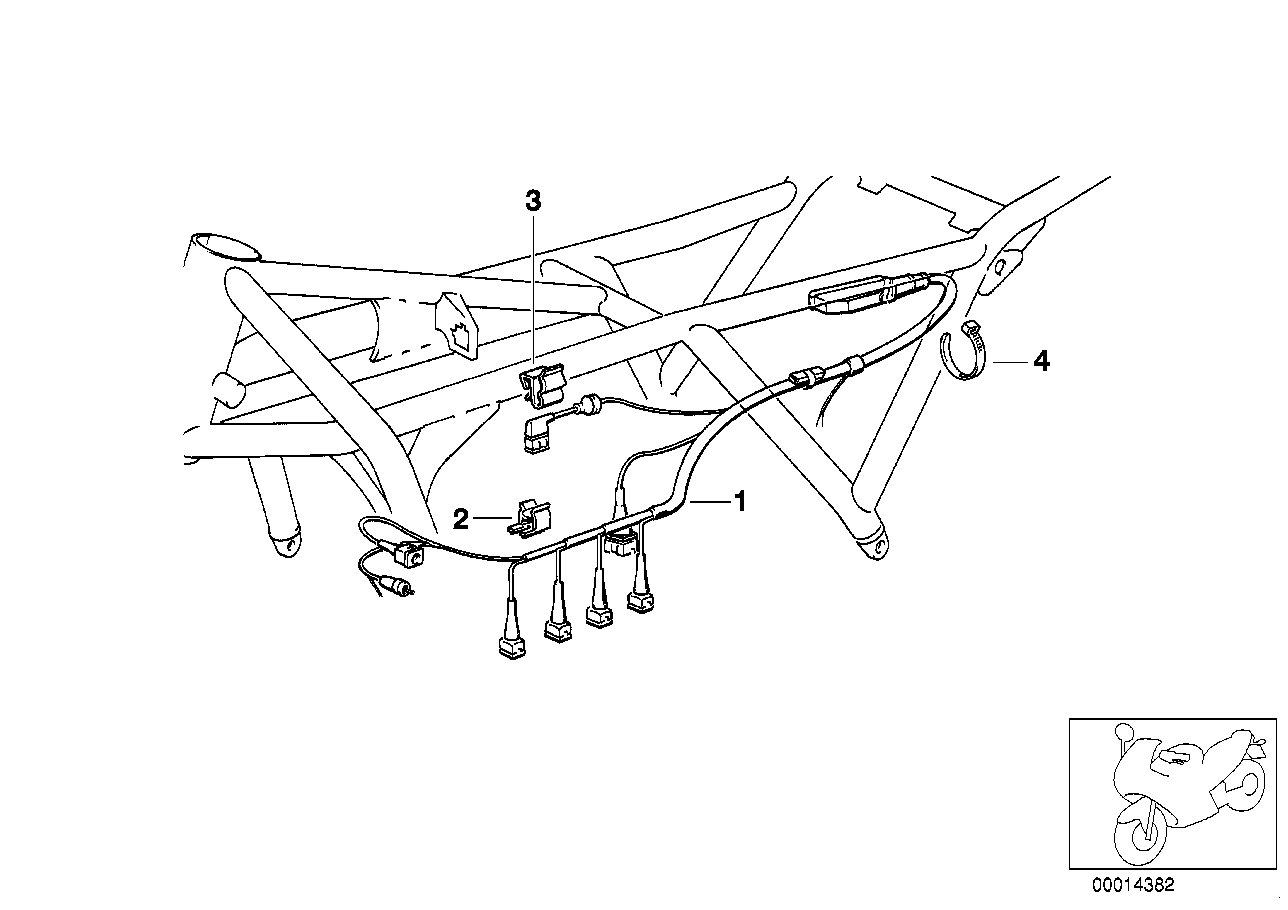 Engine wiring harness