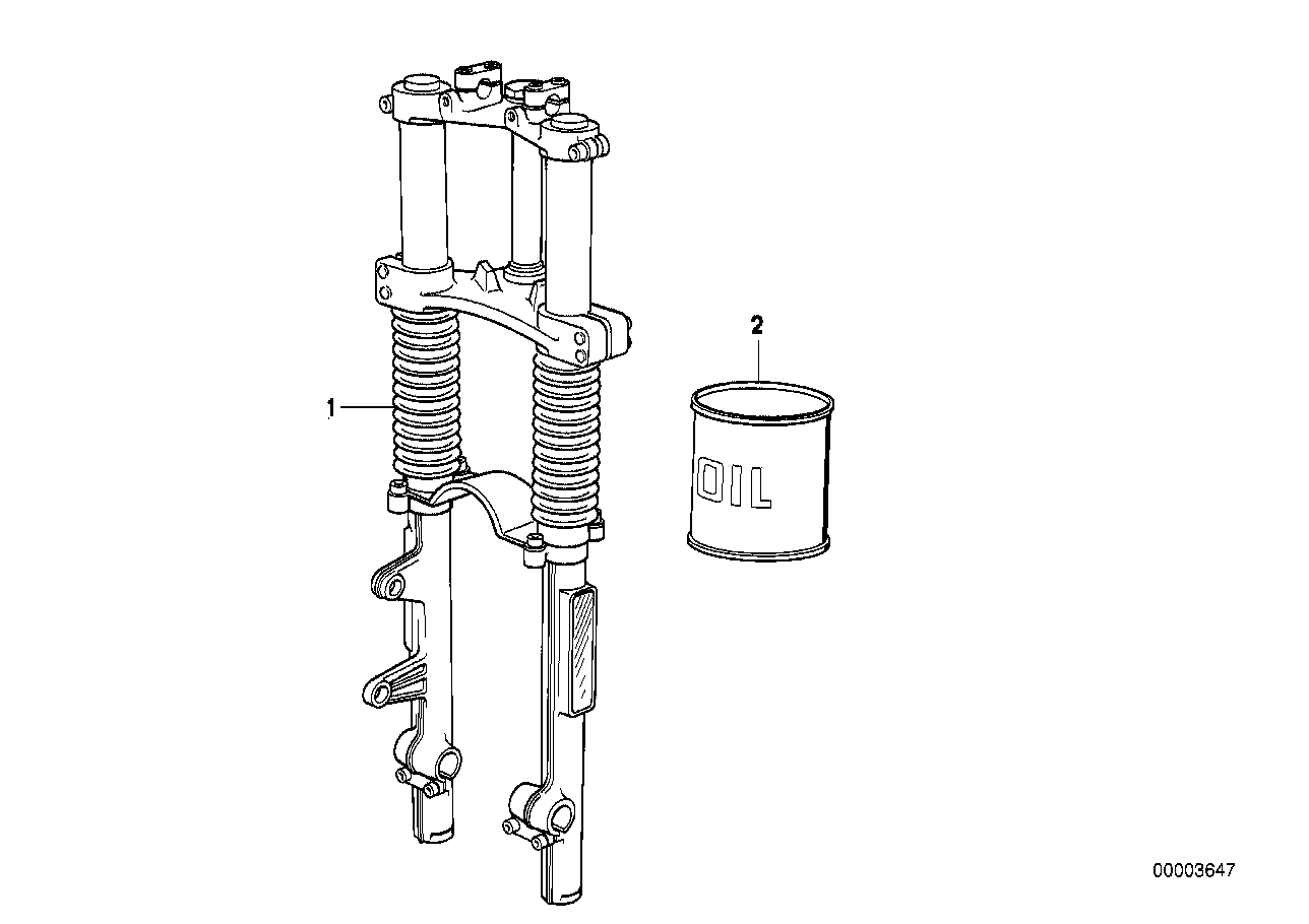 Telescope-fork