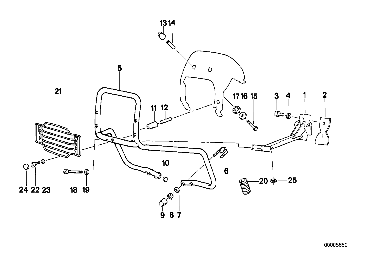 Main tube_mounting parts, mounting