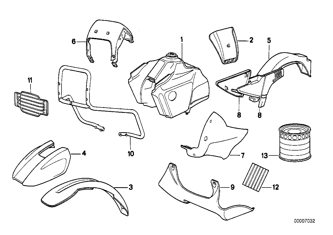 Painted parts 659 alpinw_marrakeschrot