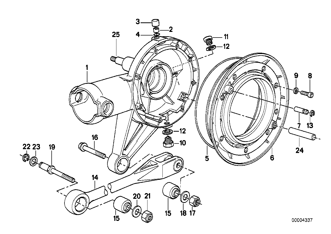 Rear-axle-drive parts