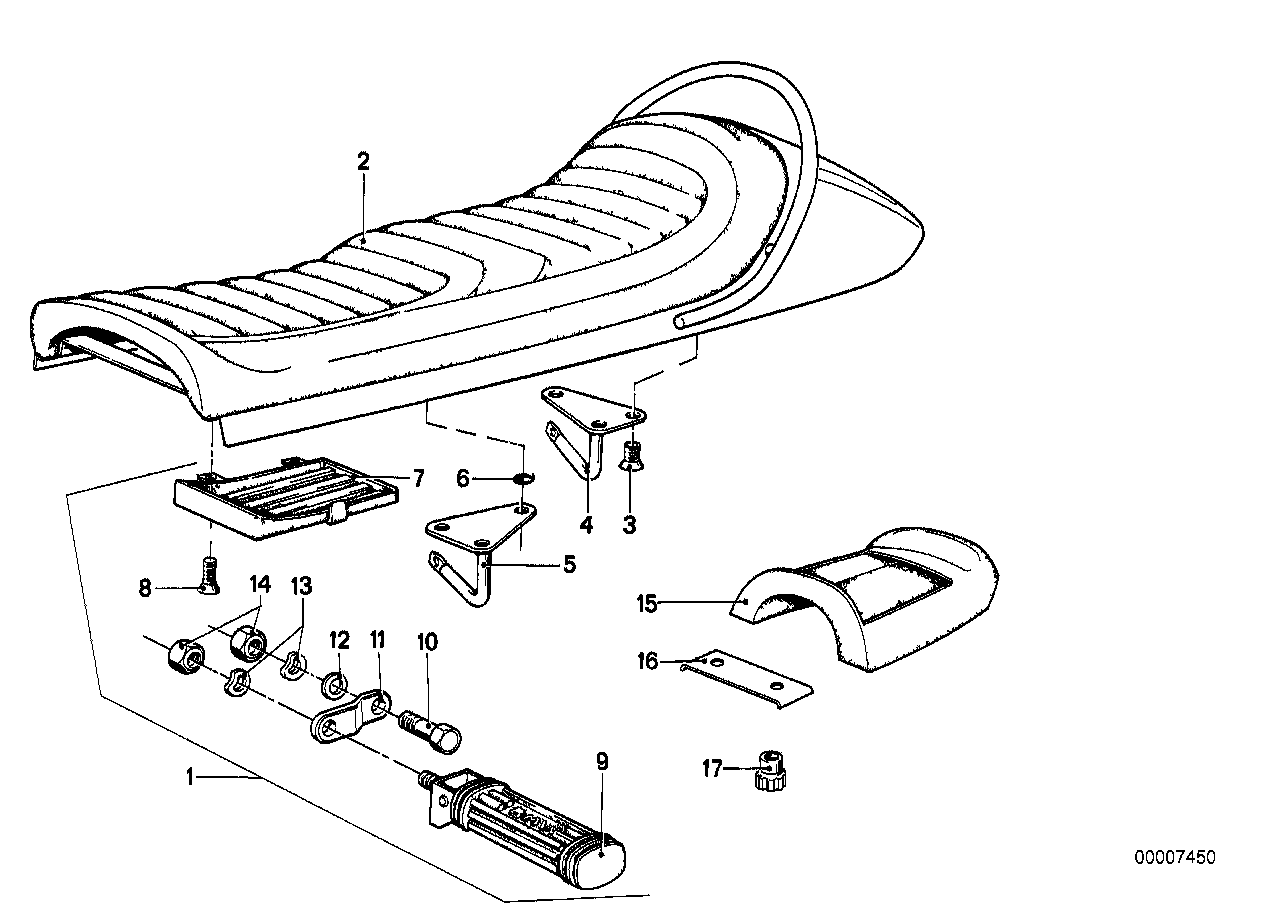 Dual seat installing set