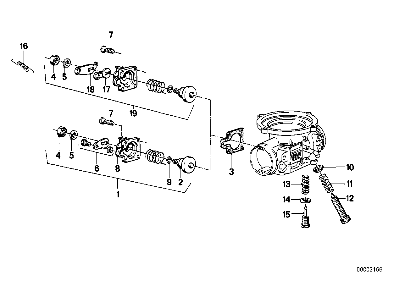 Carburetor-choke body