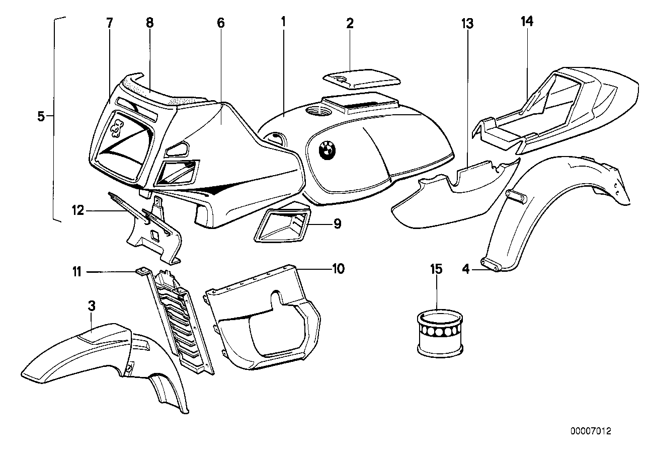 Painted parts 669 topasrotviolett