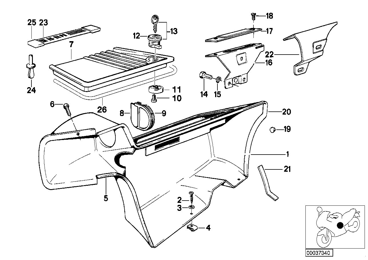 Trim panel side pocket