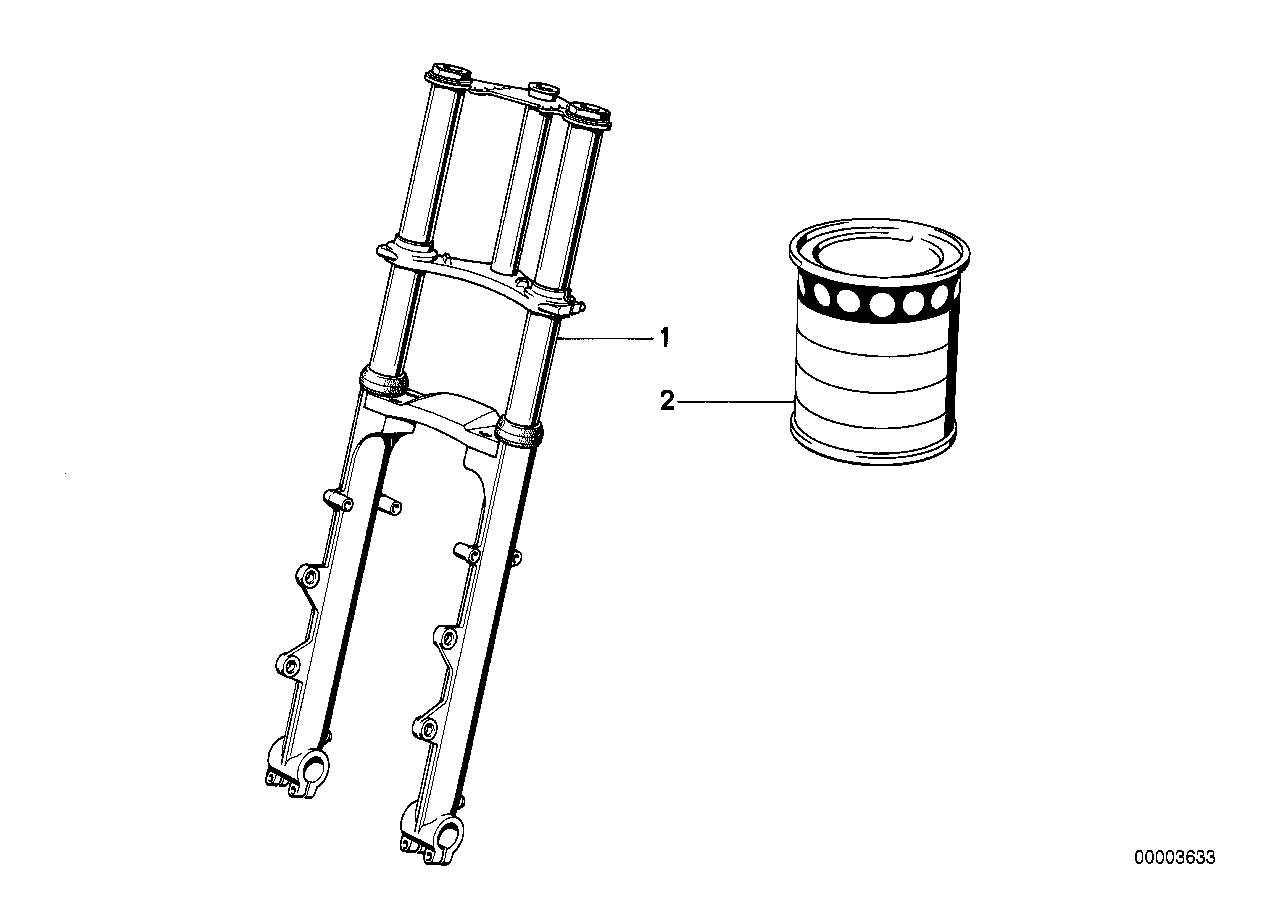 Telescope-fork