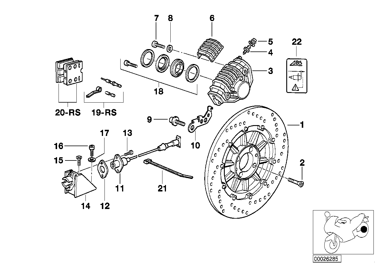 Обманка abs bmw r1100