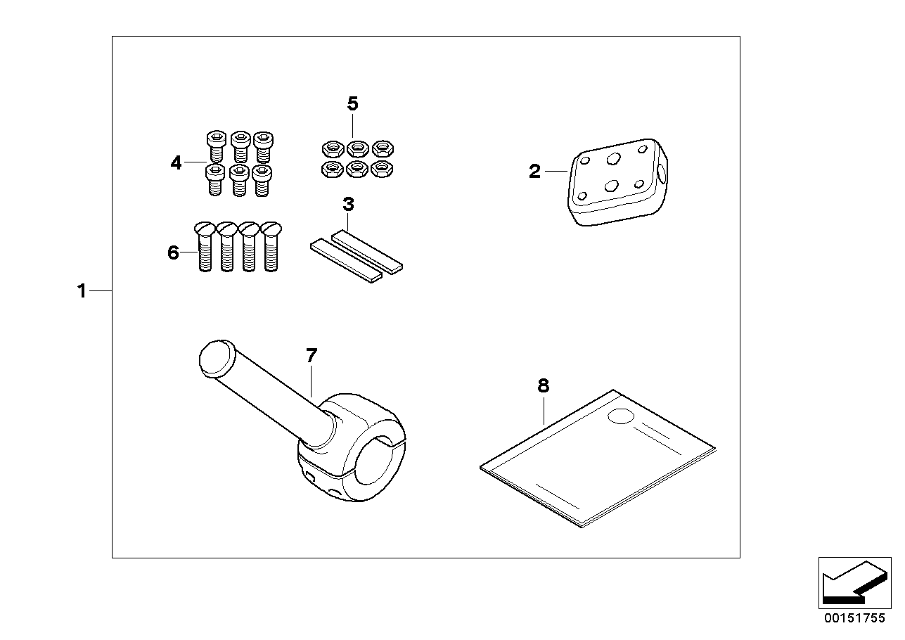 Mounting parts