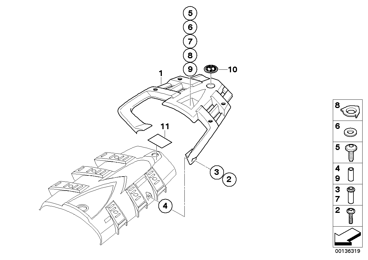 Luggage grid