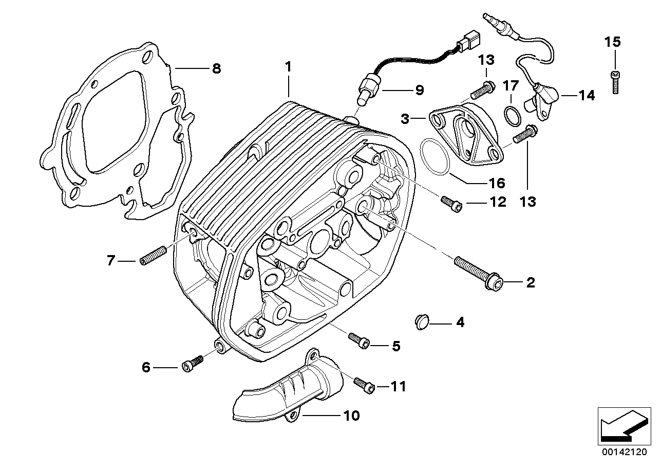 Cylinder head_mounting parts