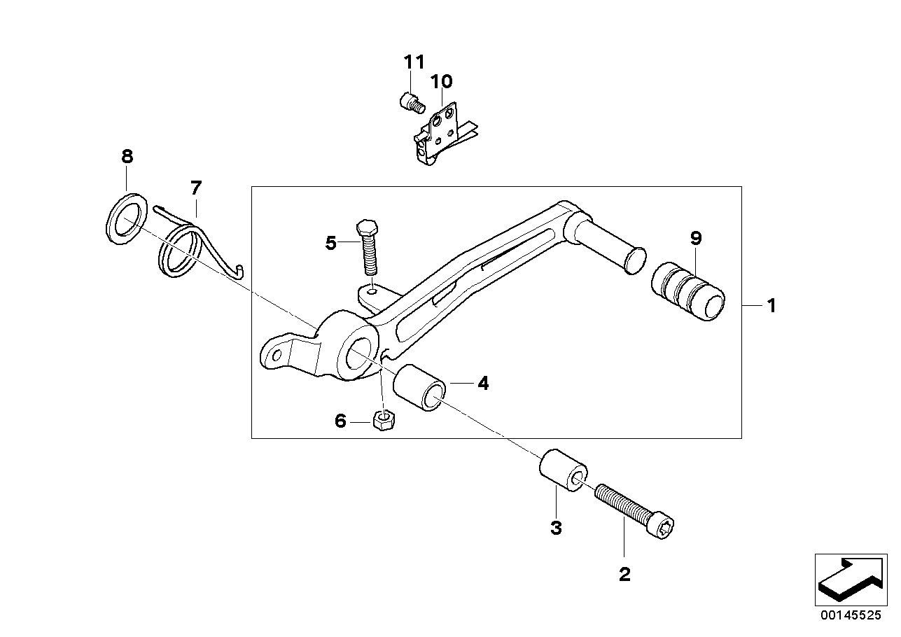 Brake pedal