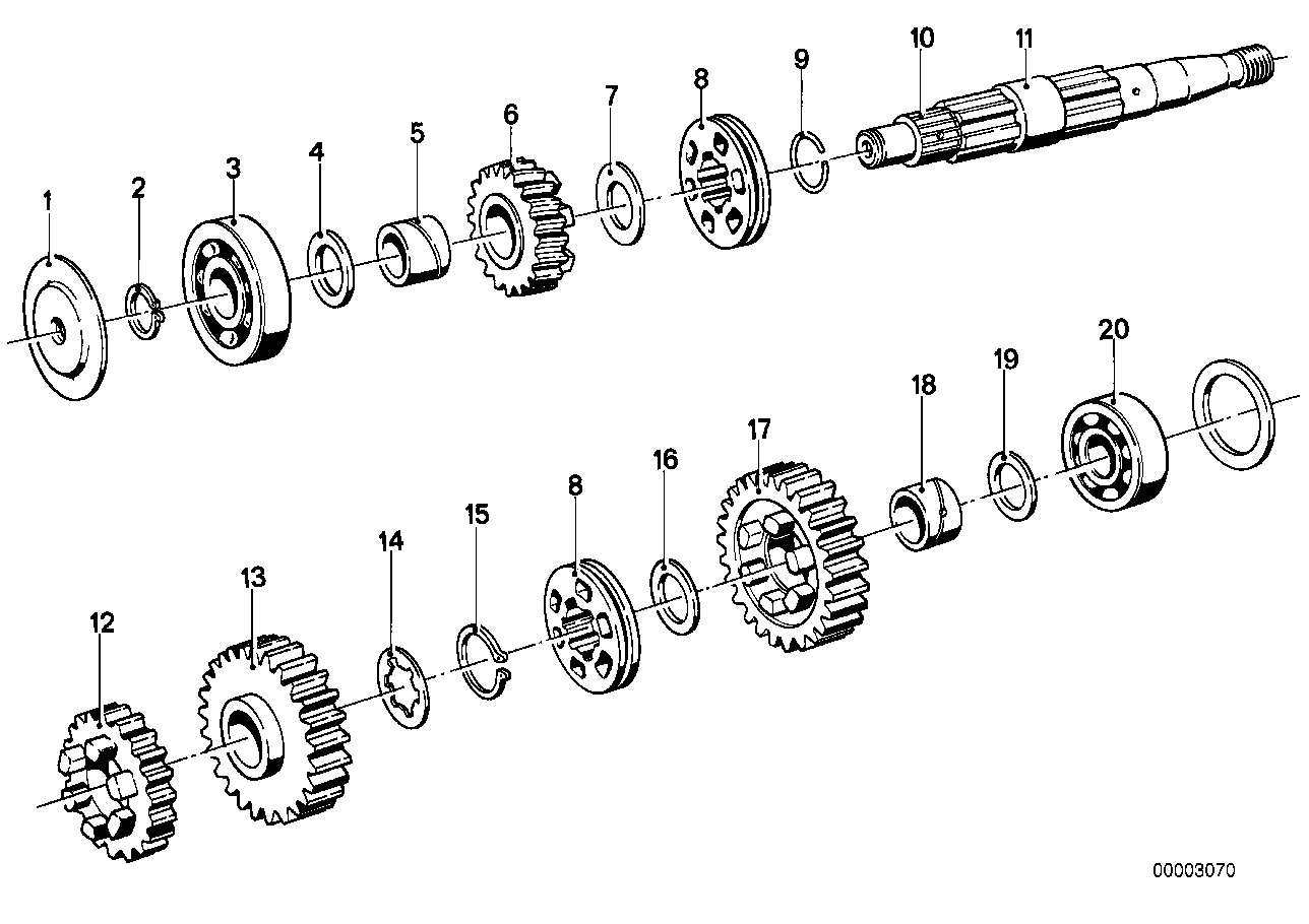 Output shaft