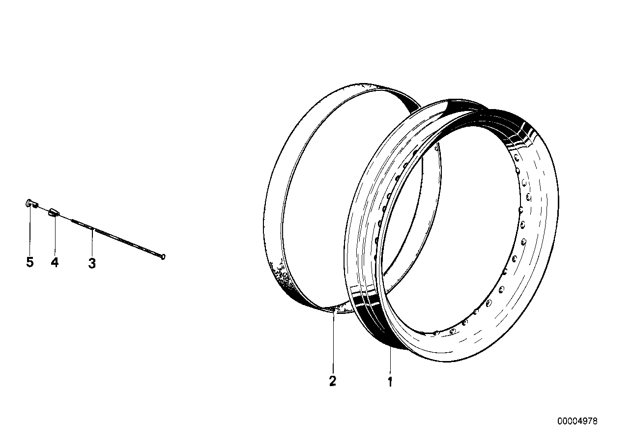 Spoke wheel rim_spoke