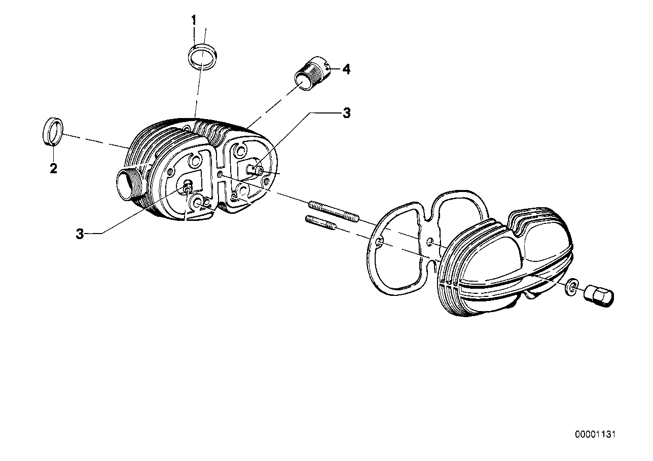 Cylinder head attached parts