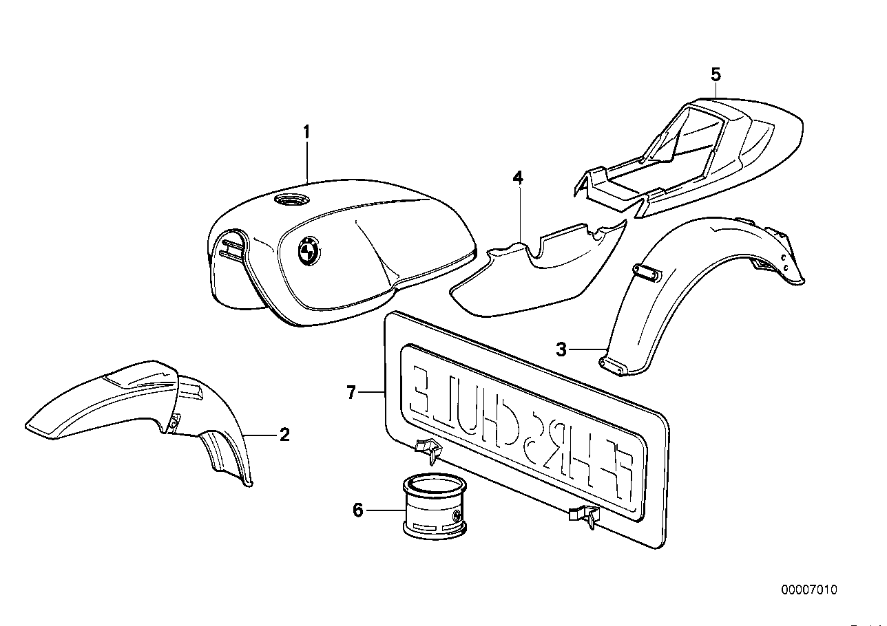 Paint parts. Щиток задка что это.