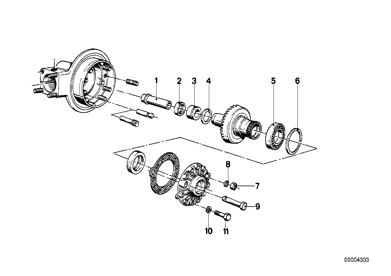 Differential-housing cover