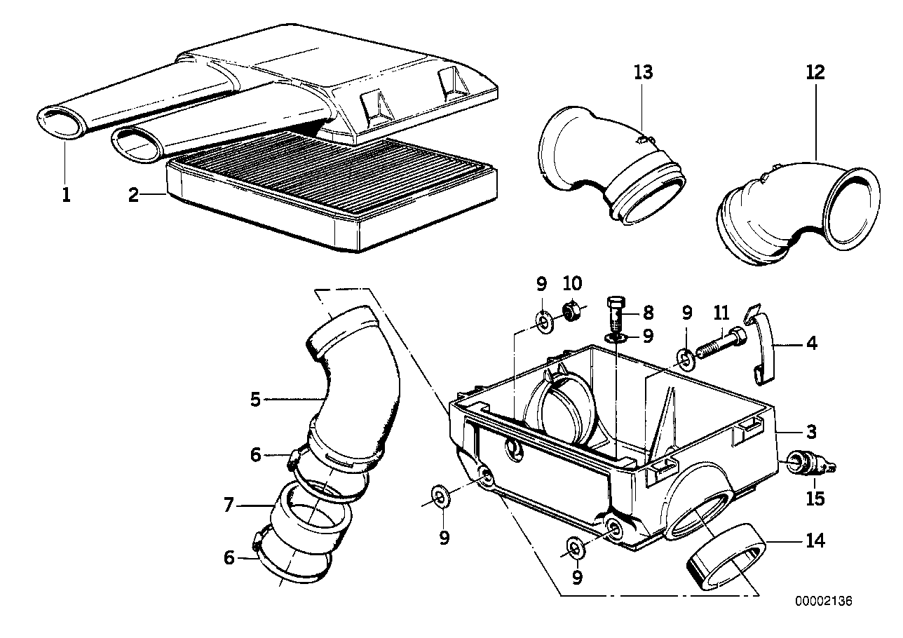 Air cleaner housing