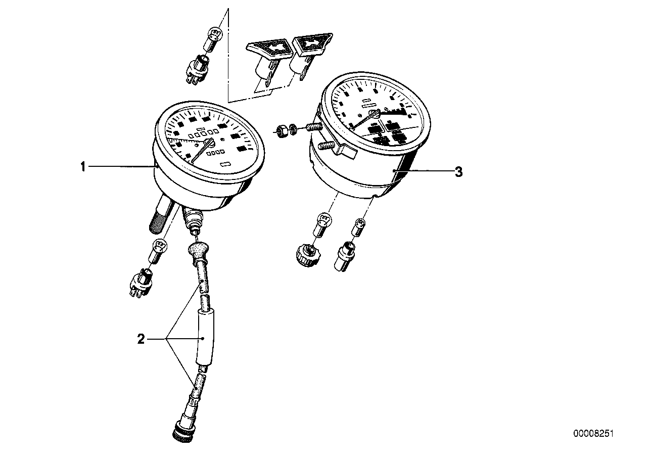 Speedometer_rev. counter