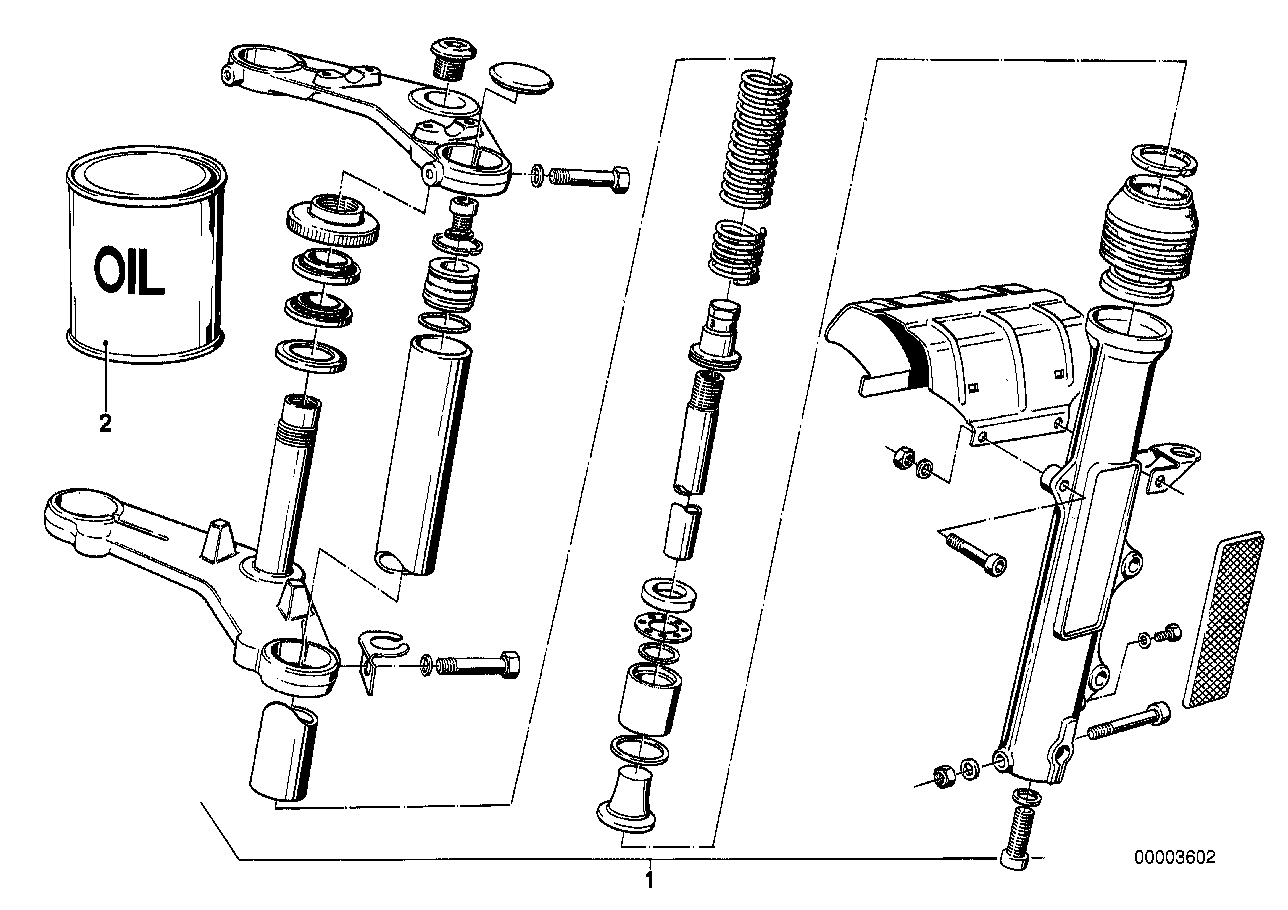 Telescope-fork