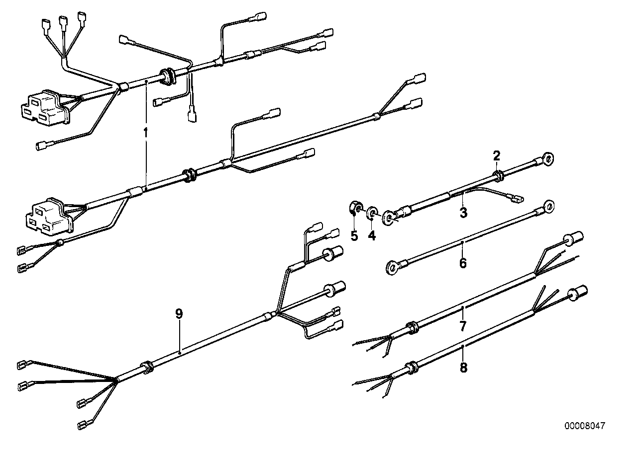 Engine wiring harness