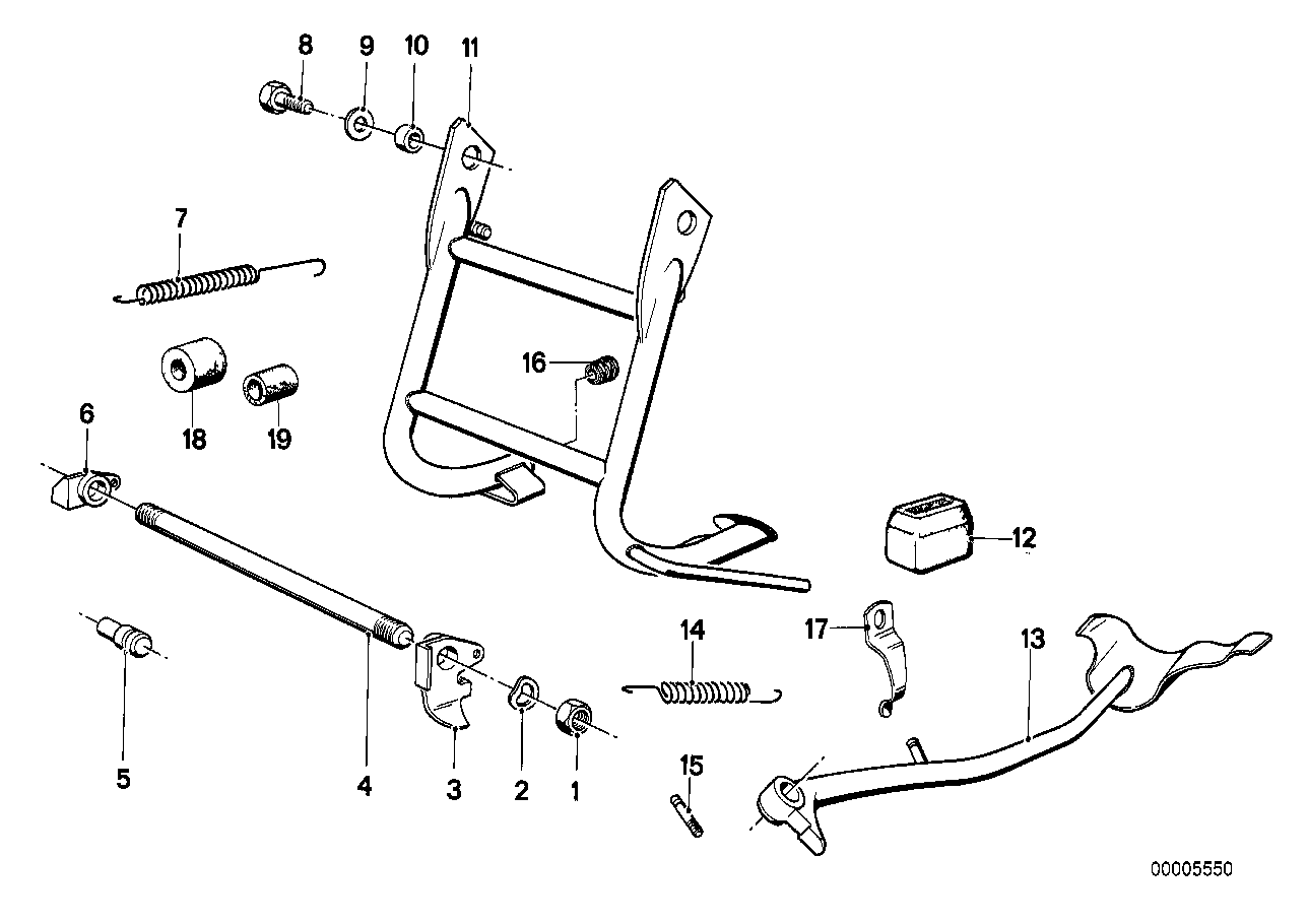 Центральная подставка