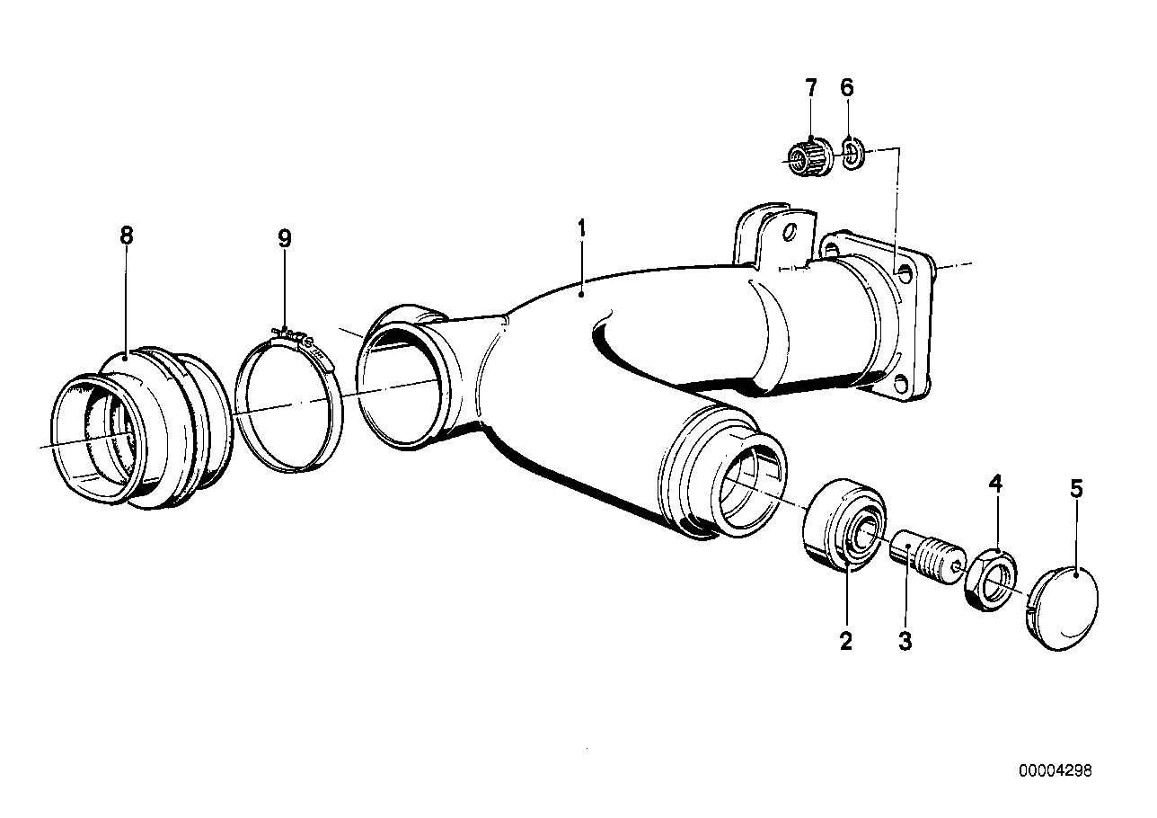 Rear wheel fork