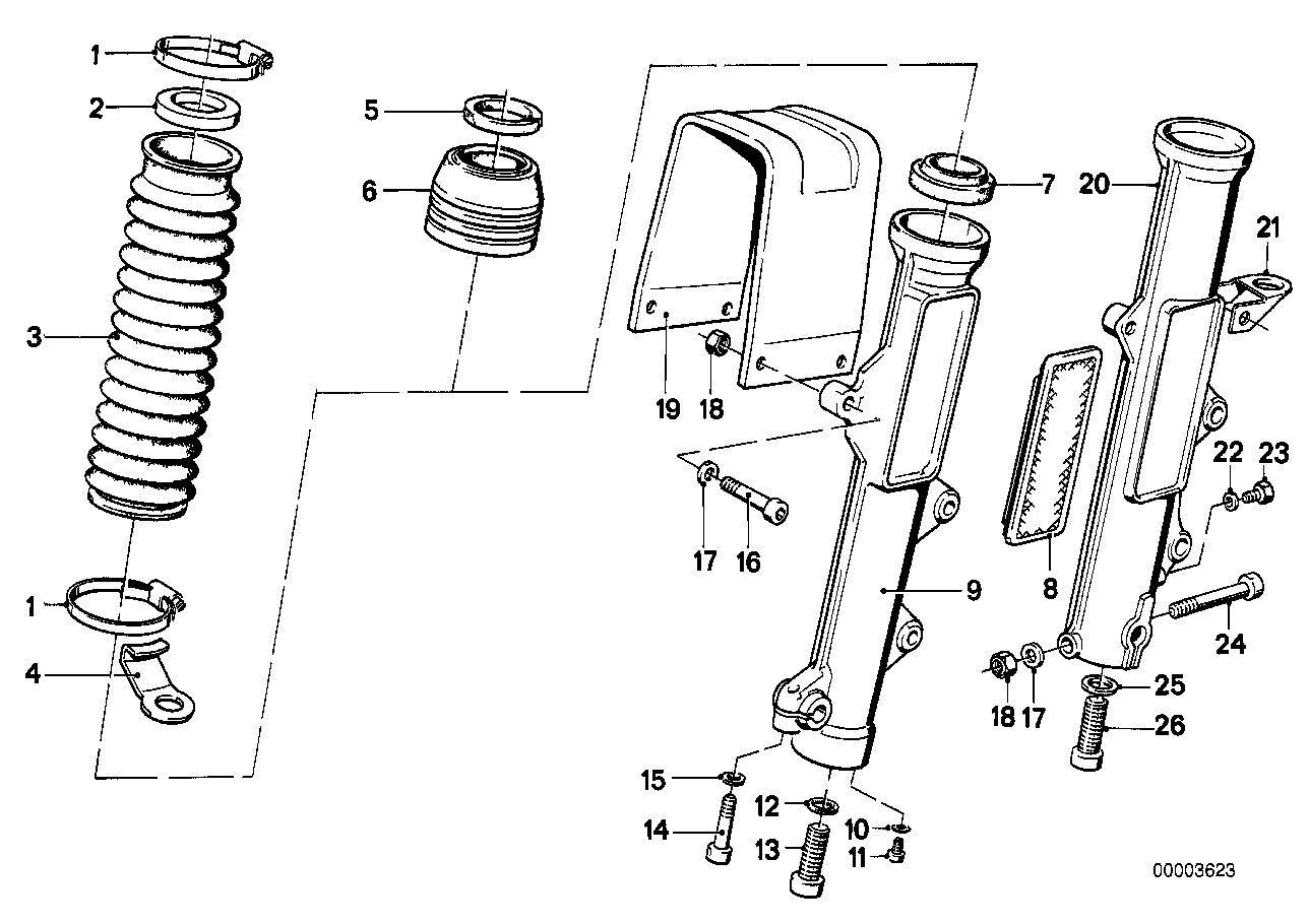 Fork slider